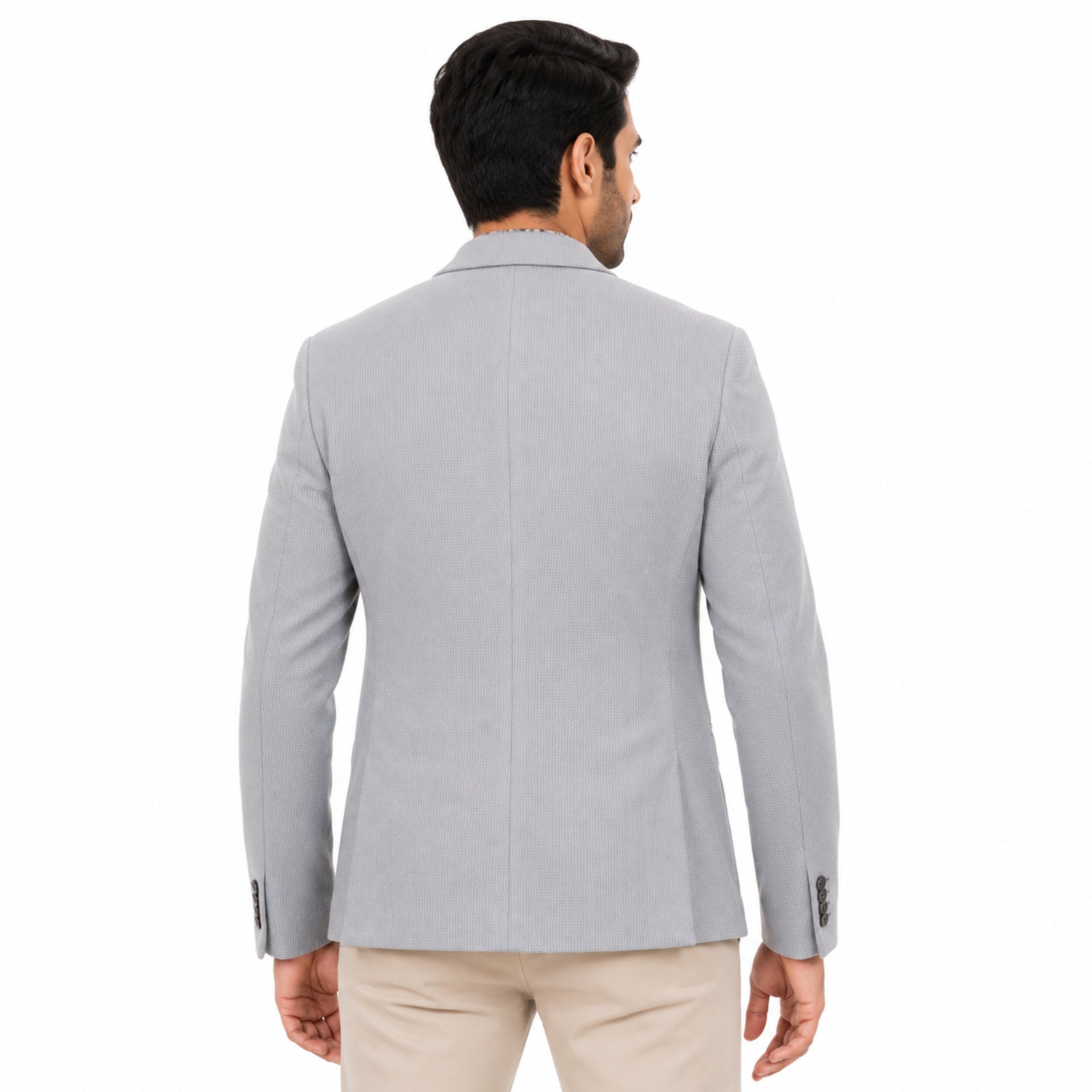 Men's Arctic Sky Luxe Textured Blazer