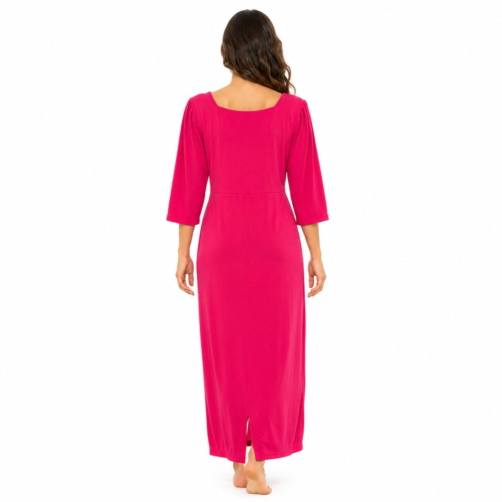Rose Charm Classic Maxi Dress