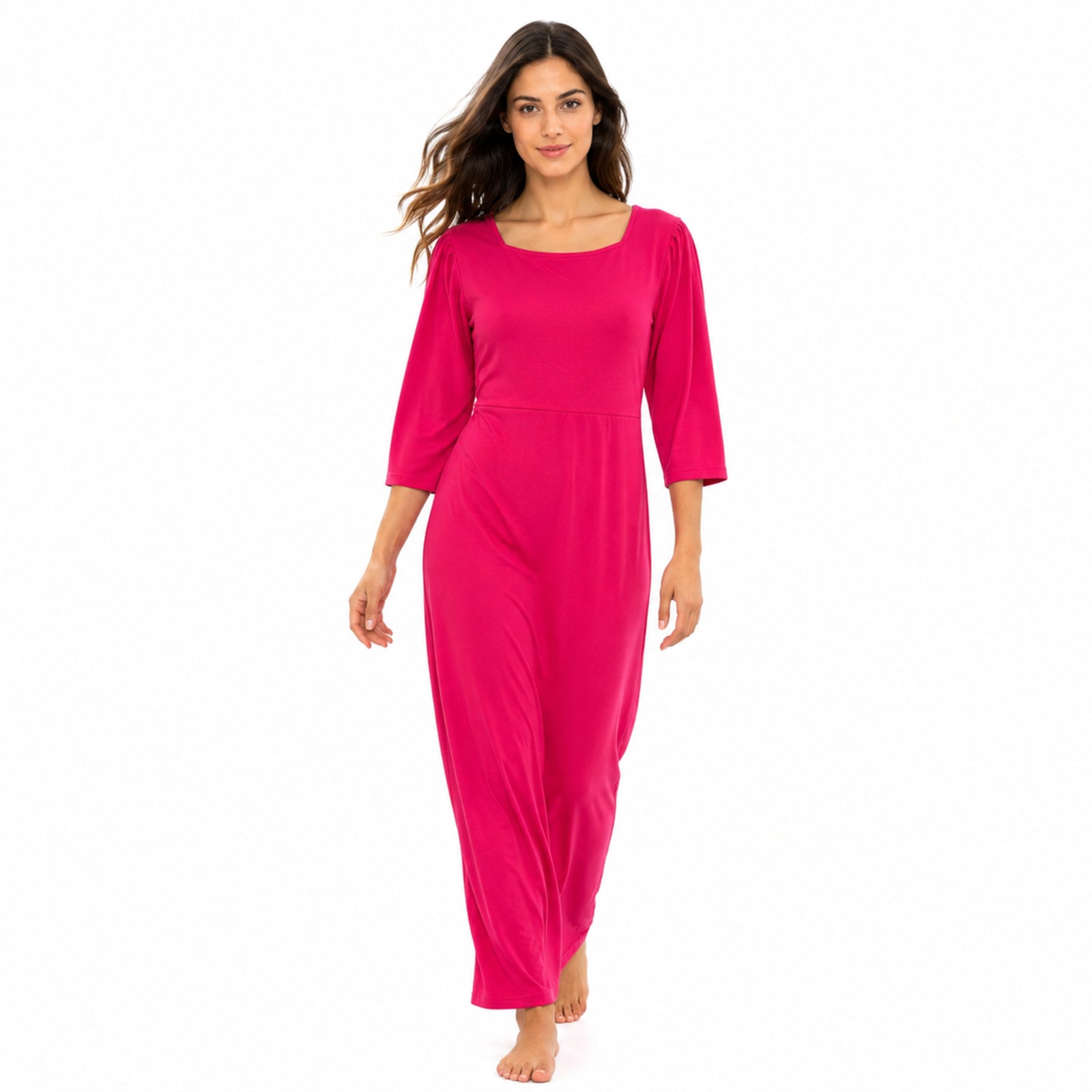 Rose Charm Classic Maxi Dress