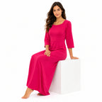 Rose Charm Classic Maxi Dress