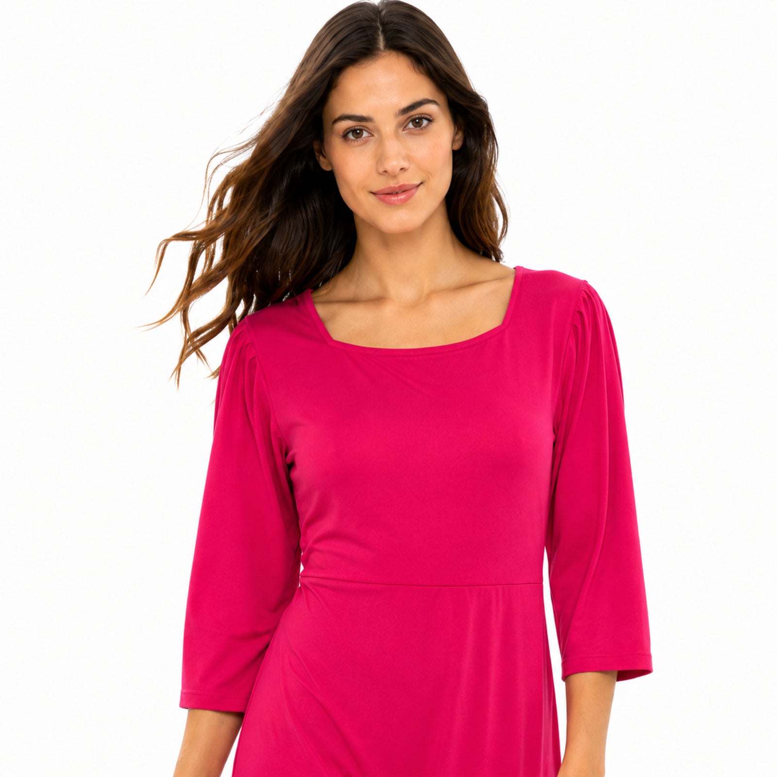 Rose Charm Classic Maxi Dress