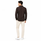 Men's Brown Formal Shirt