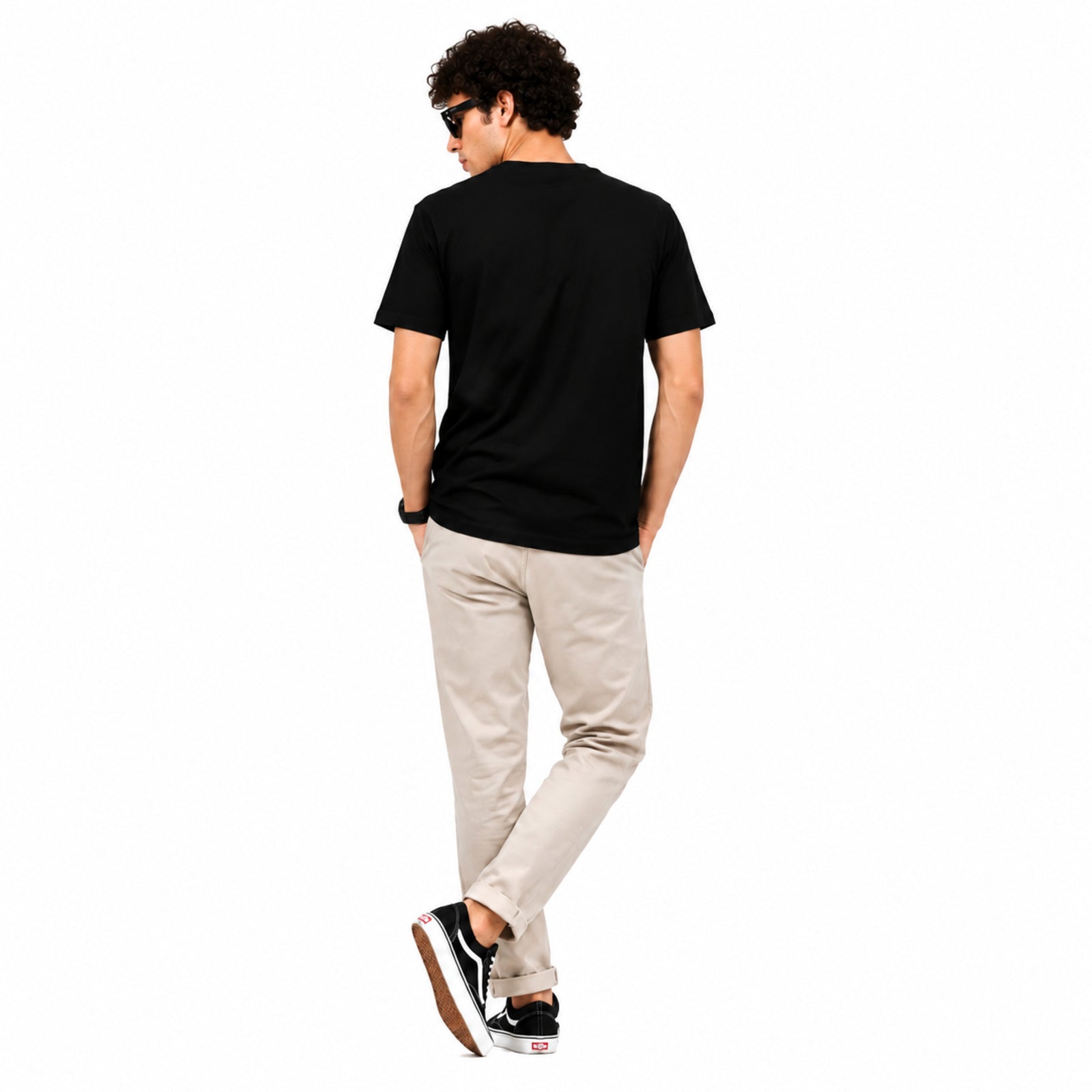 Men's Black Brooklyn 1920 Graphic Printed T-Shirt