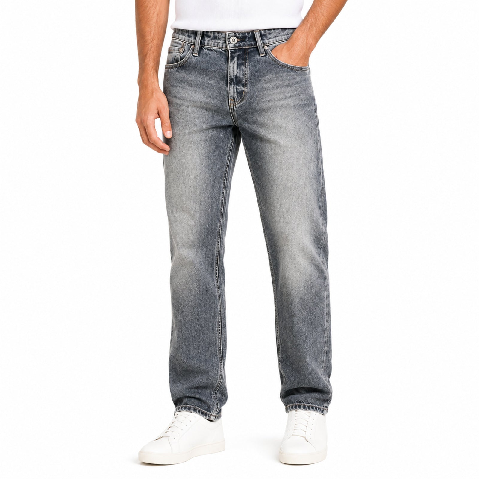 Men's Arctic Fade Straight Fit Denim Jeans