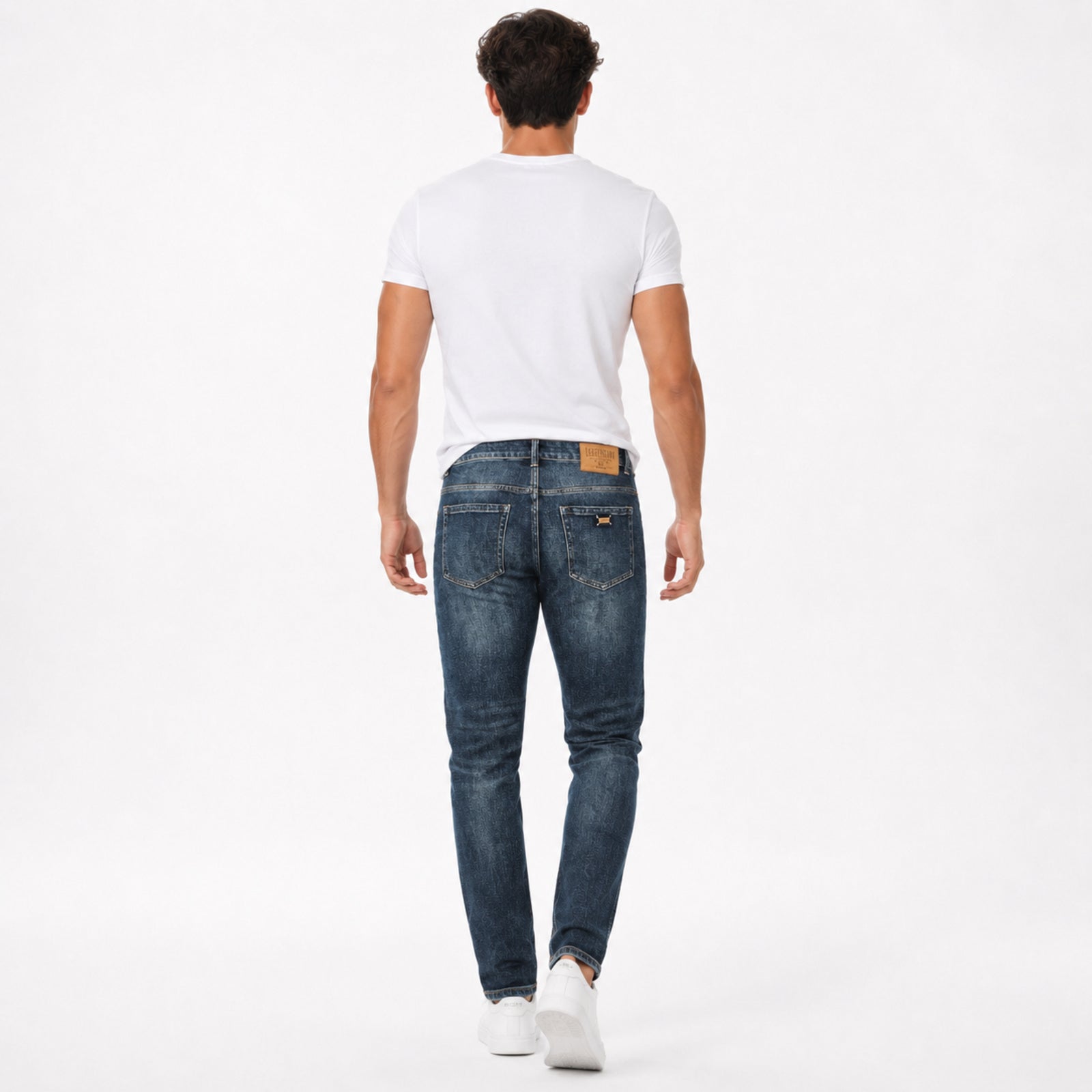 Men's Midnight Indigo Slim Fit Casual Denim Jeans