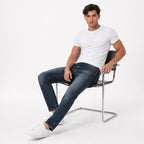 Men's Midnight Indigo Slim Fit Casual Denim Jeans