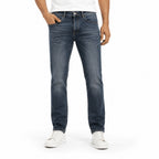 Men's Blackish Indigowash Slim Fit Casual Denim Jeans
