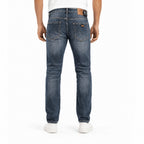 Men's Blackish Indigowash Slim Fit Casual Denim Jeans