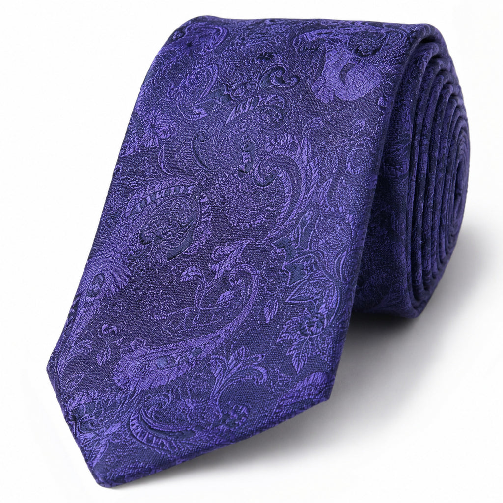 Blue Paisley Tie