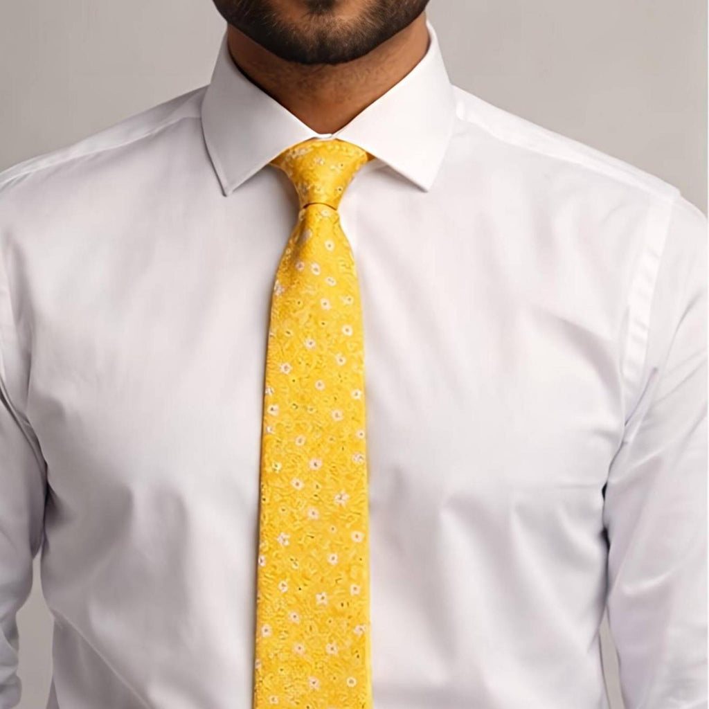 Yellow Bloom Tie