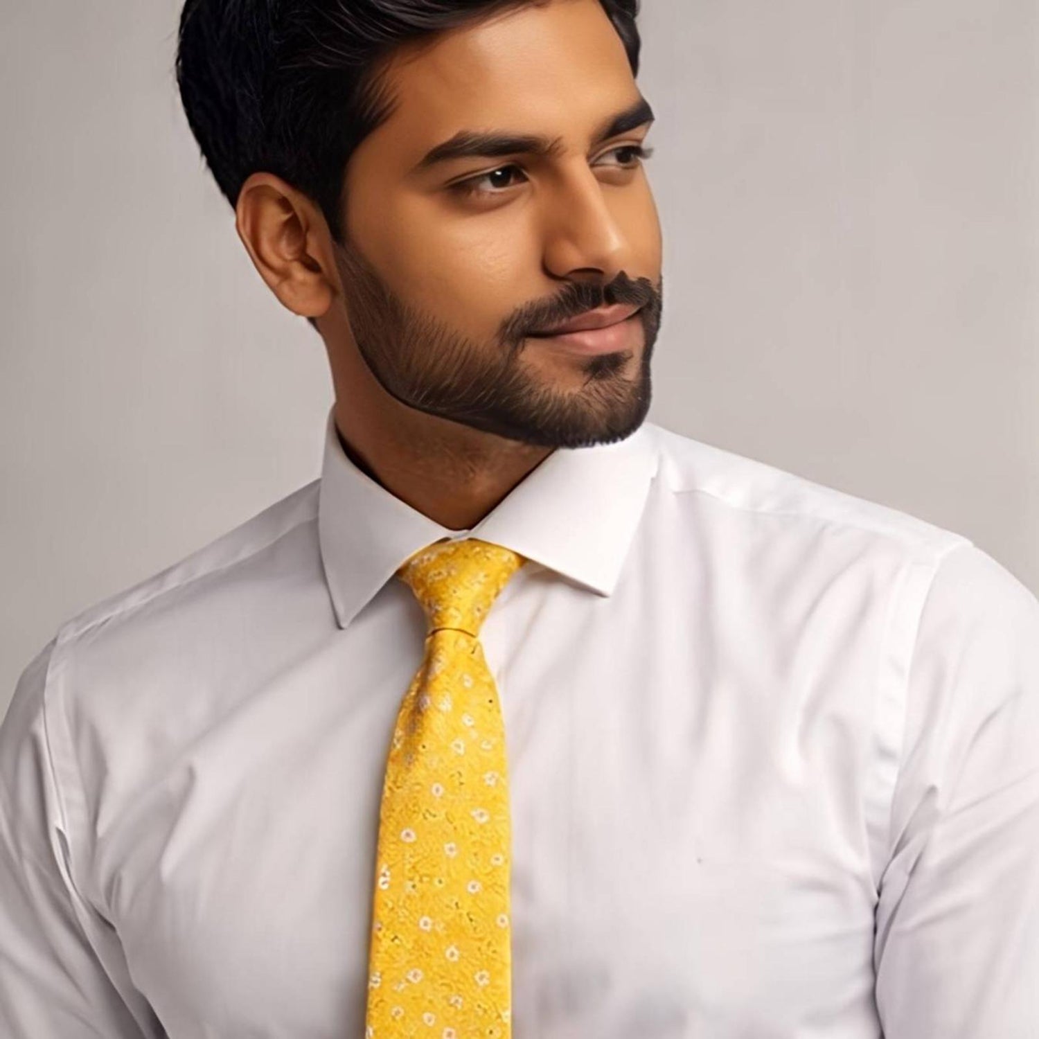 Yellow Bloom Tie