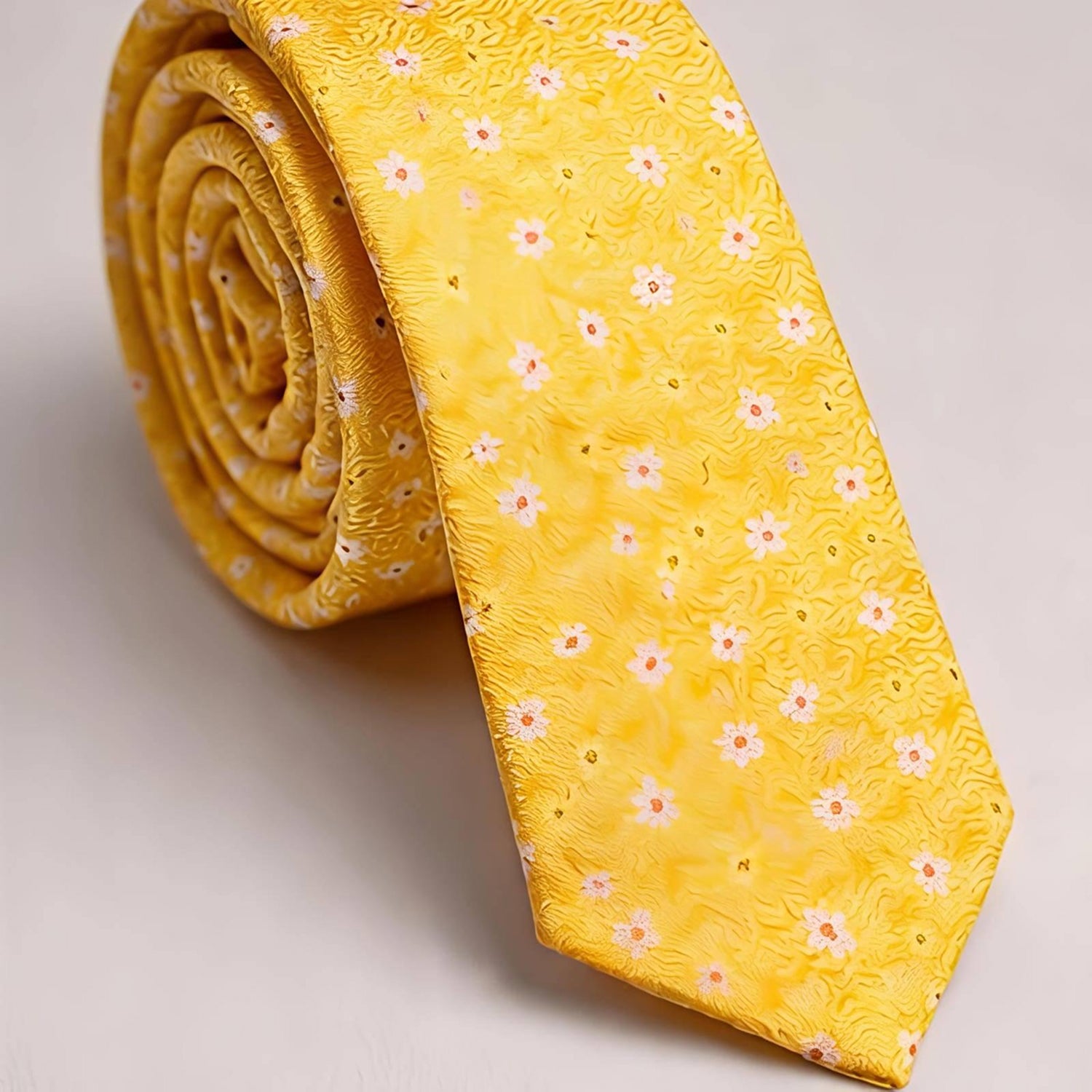 Yellow Bloom Tie