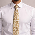 Yellow Paisley Tie
