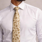 Yellow Paisley Tie