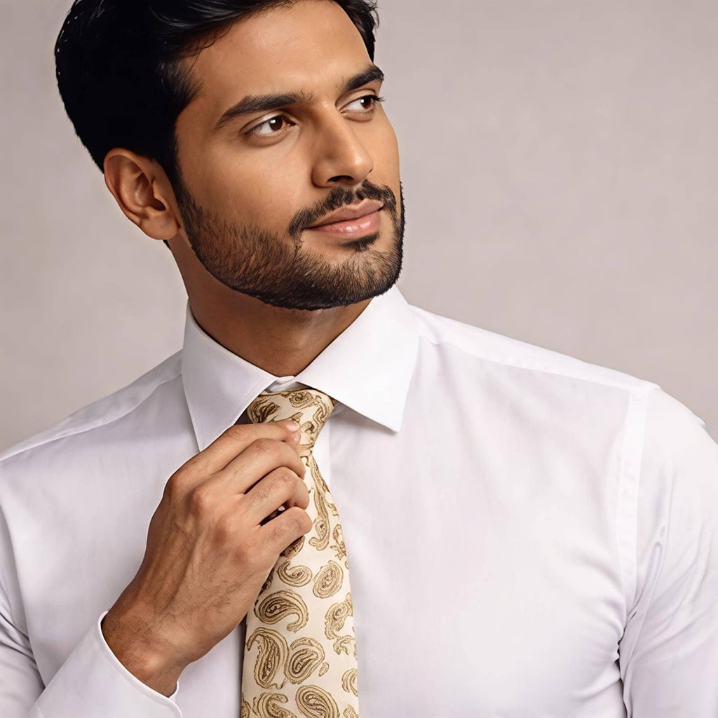 Yellow Paisley Tie