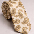 Yellow Paisley Tie