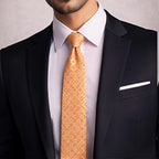 Orange Classic Tie