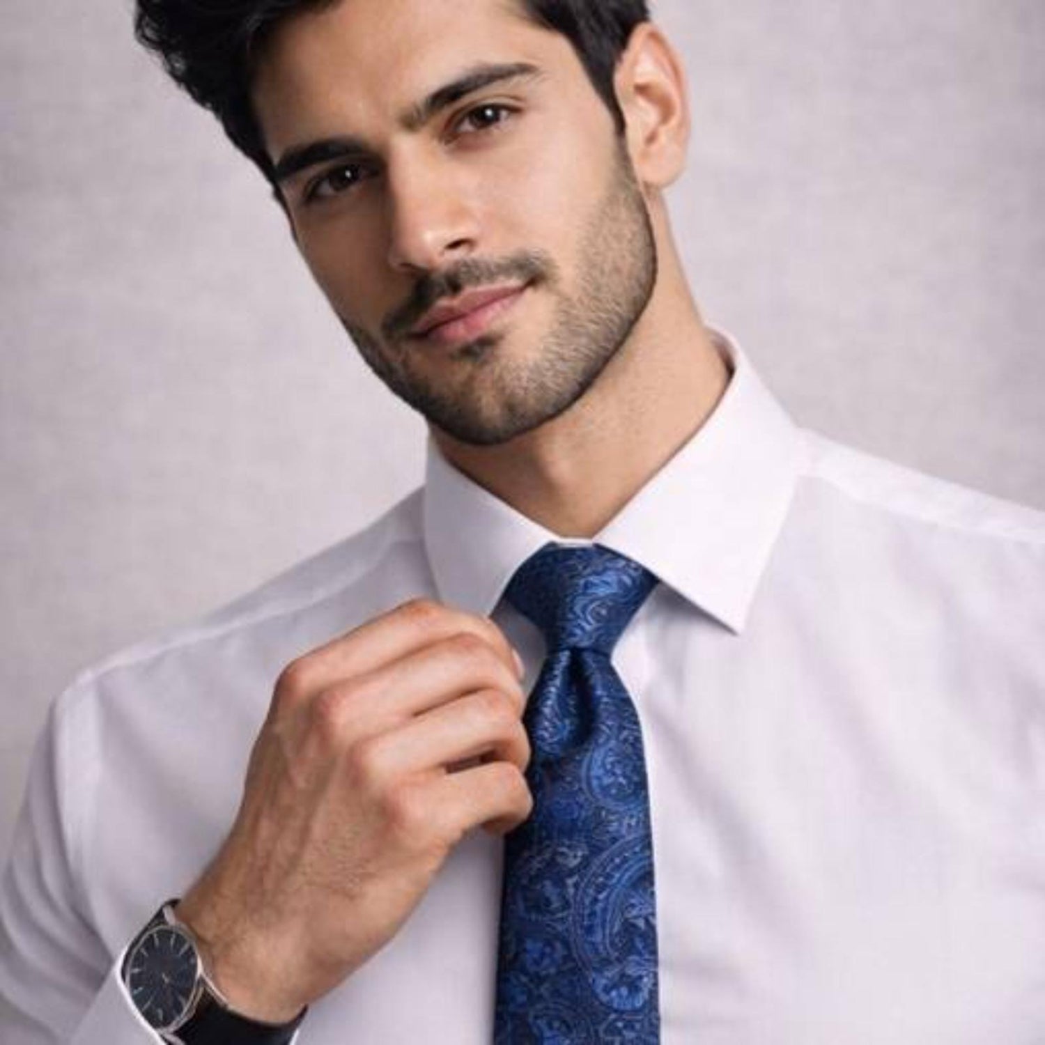 Royal Blue Paisley Tie