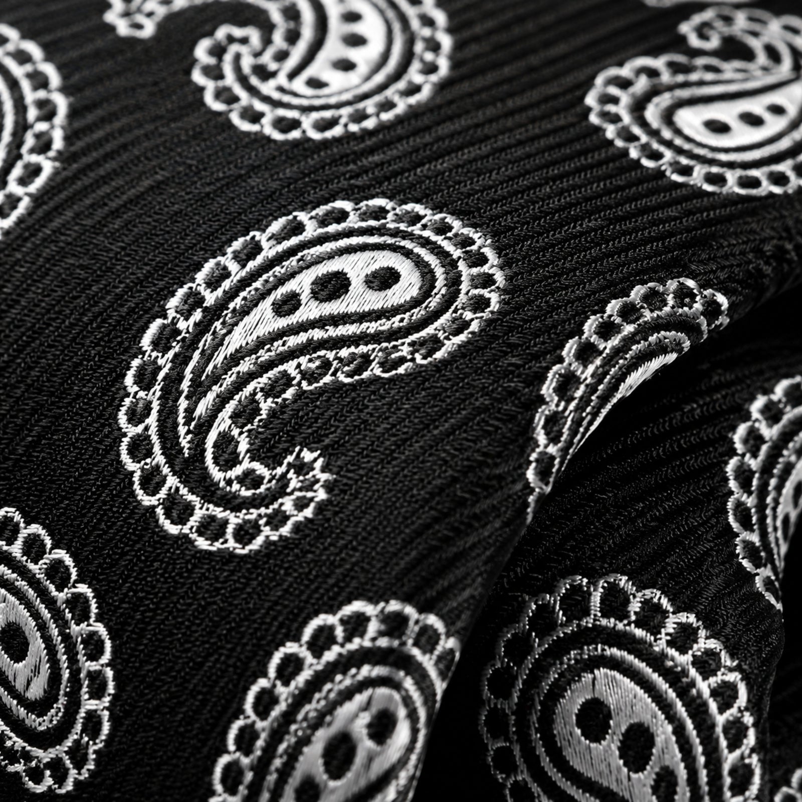 Grey Paisley Tie