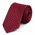 Maroon Micro-Dot Tie