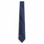 Blue Grid Tie