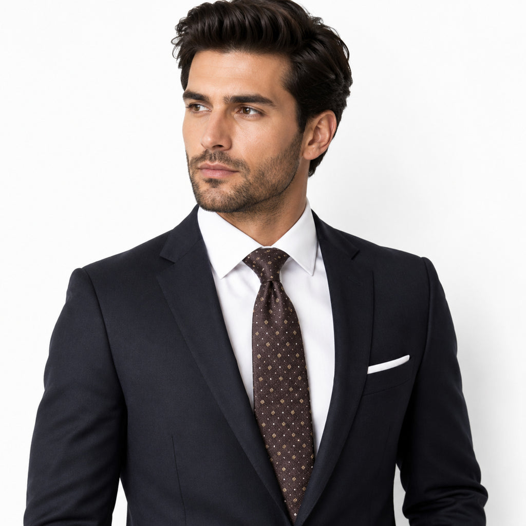 Light Purple Polka Dot Tie