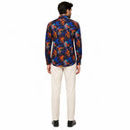 Abstract Tie-Dye Print Shirt