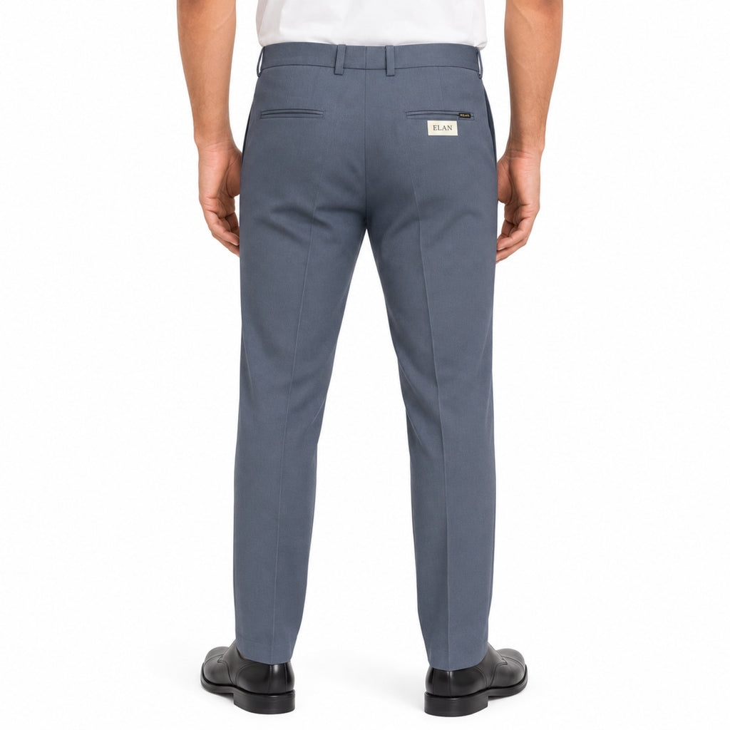 Men's Urban Slate Slim Fit Formal Trousers