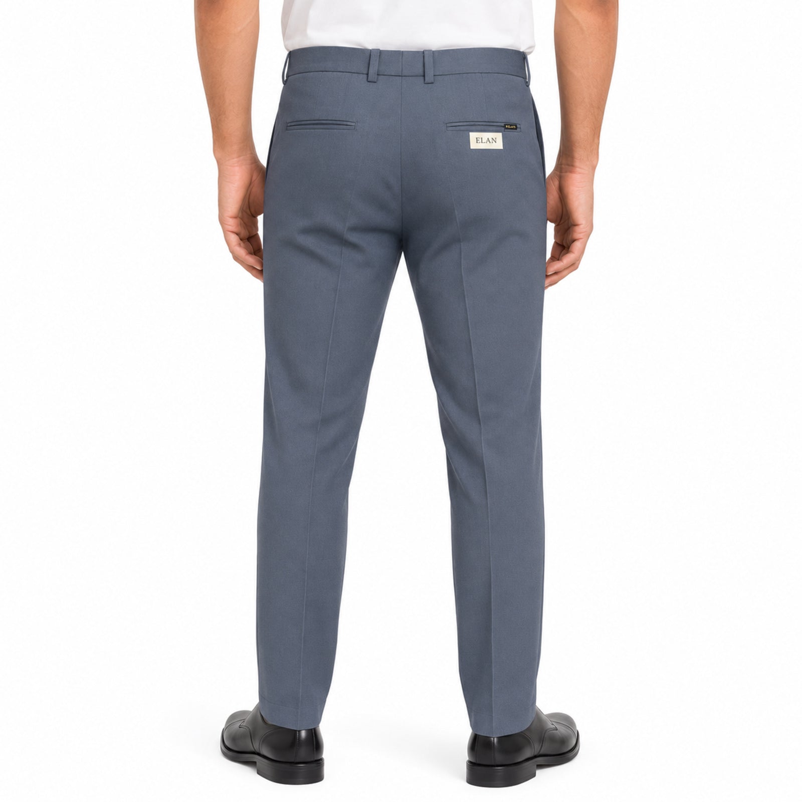 Men's Urban Slate Slim Fit Formal Trousers
