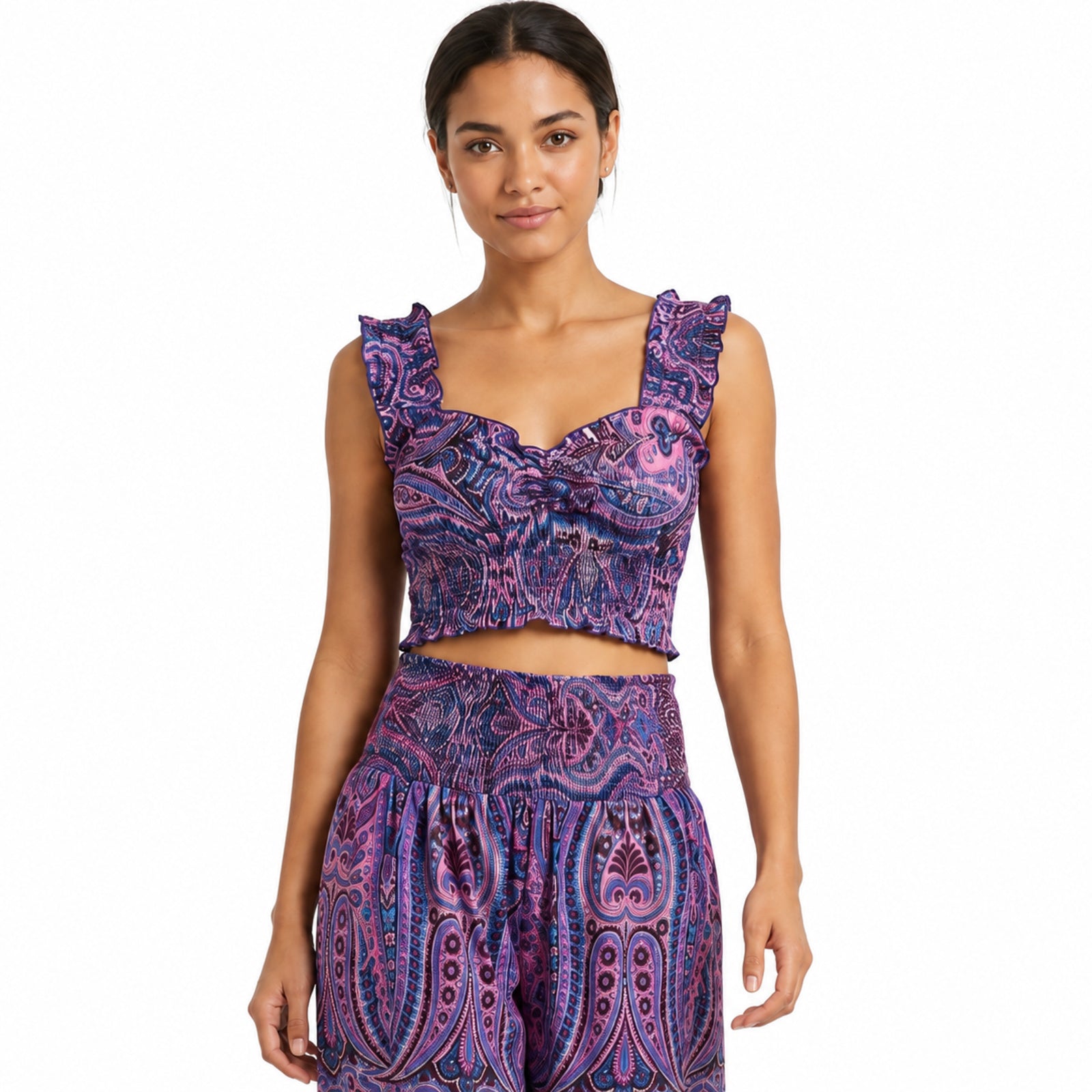 Women's Mystic Paisley Co-Ord Lounge Set