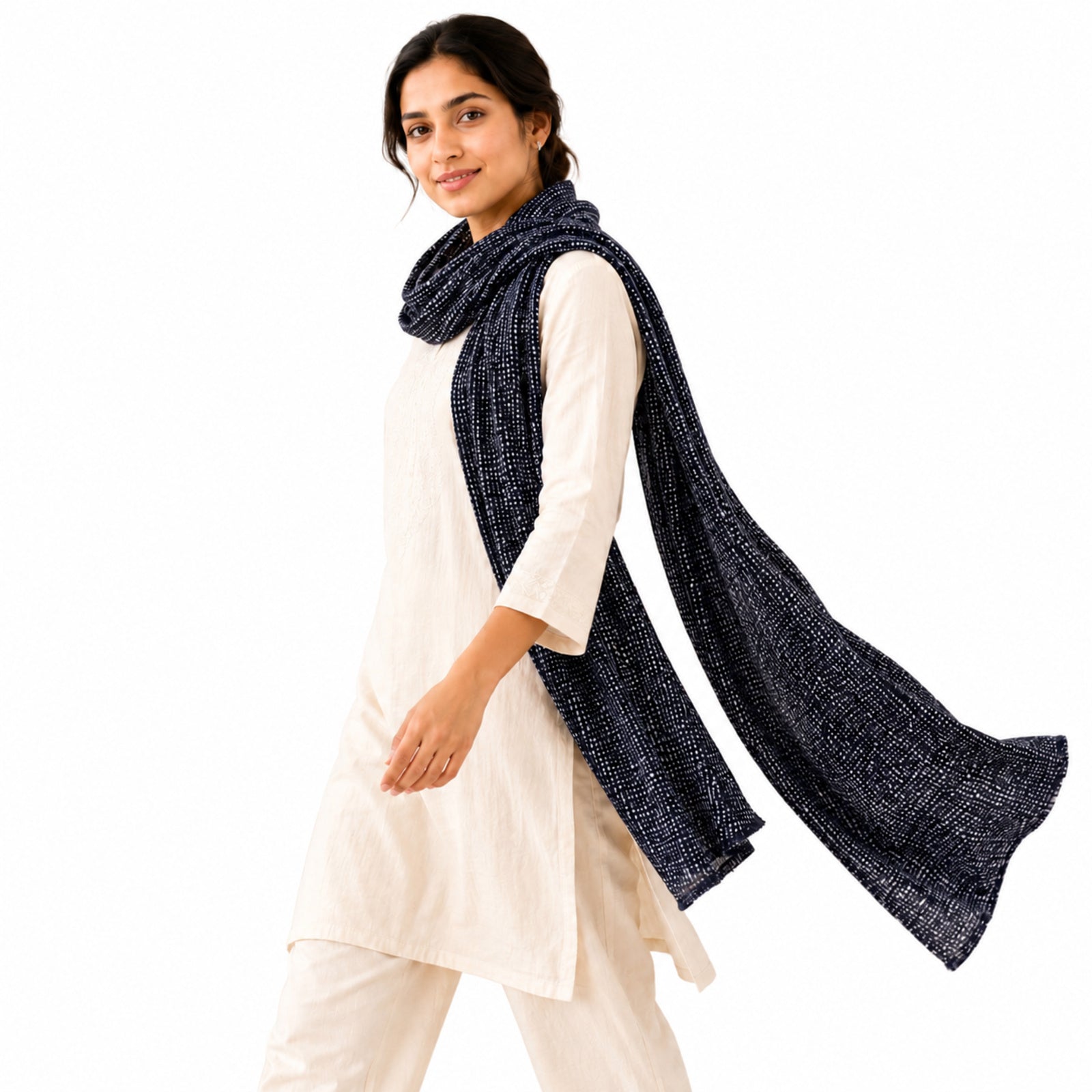 Women's Shimmer Knit Fashion Stole