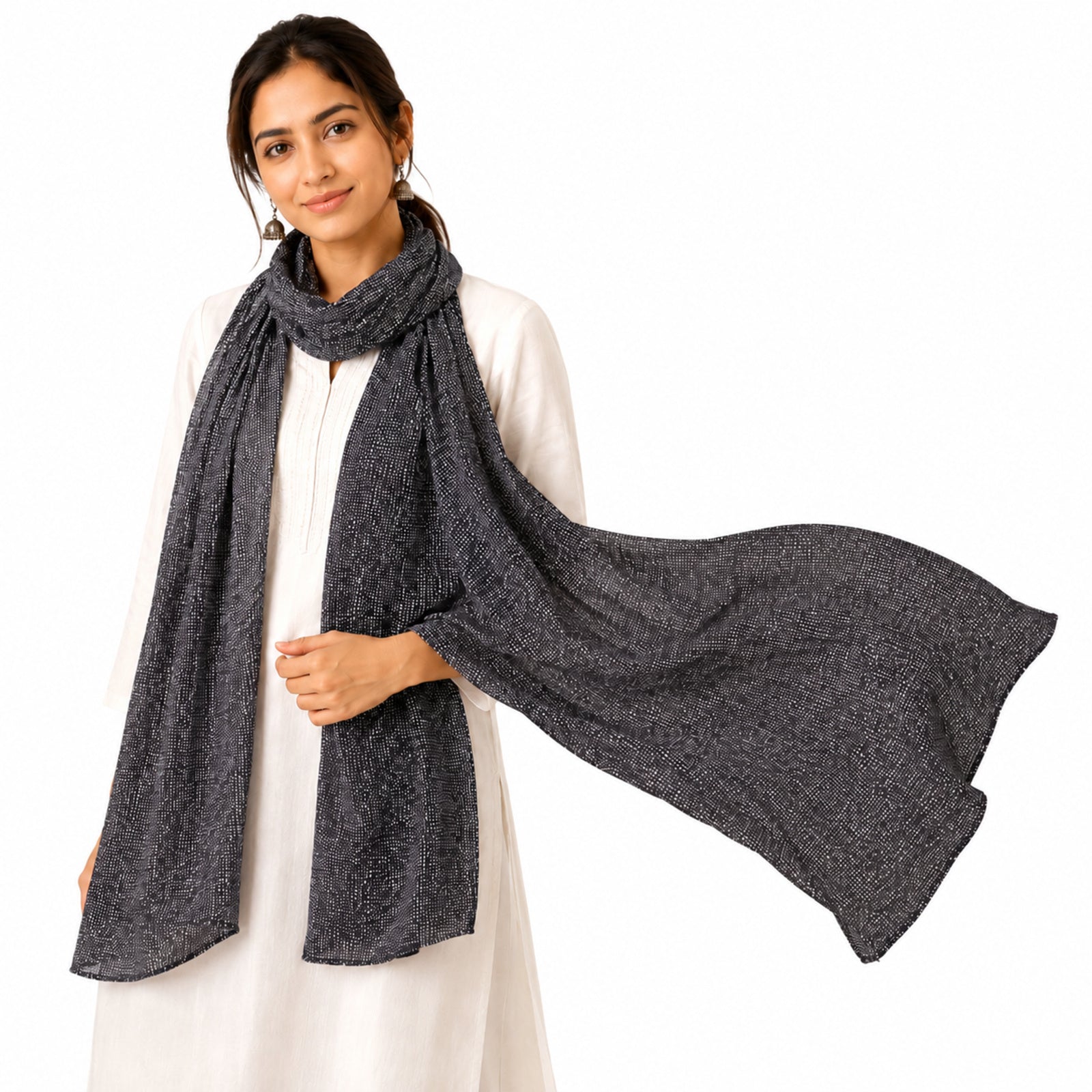 Women's Shimmer Knit Fashion Stole