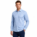 Azure Classic Men's Formal Shirt