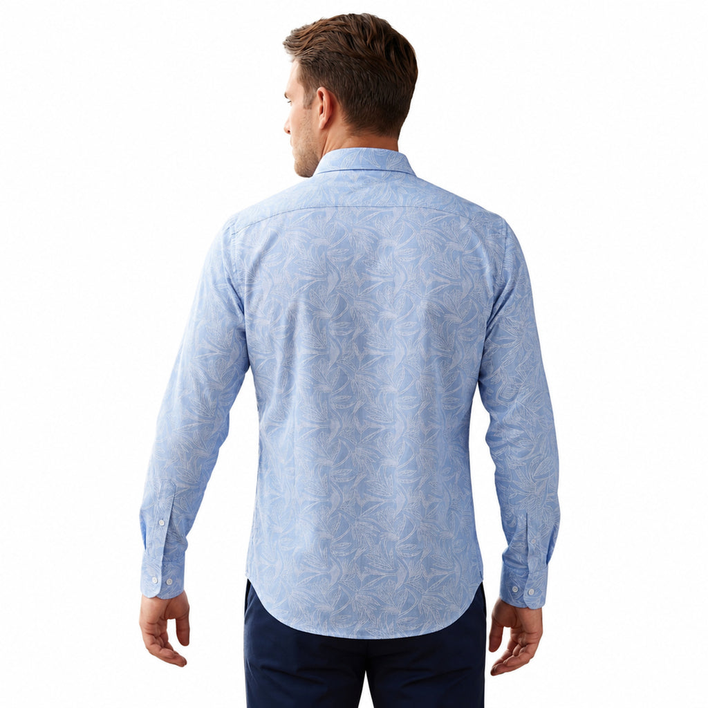 Azure Classic Men's Formal Shirt