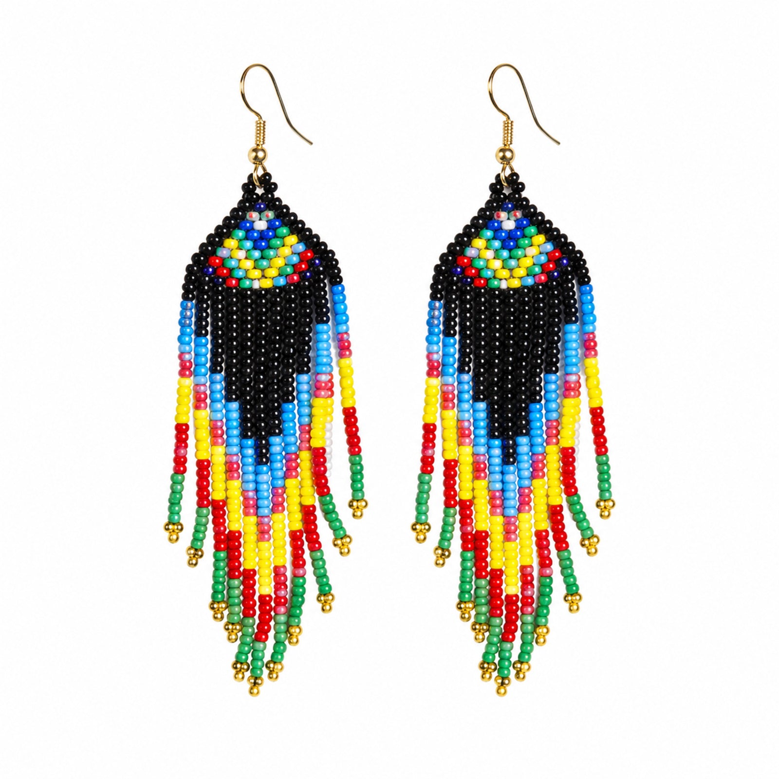 Royal Mosaic Handcrafted Beaded Necklace Set