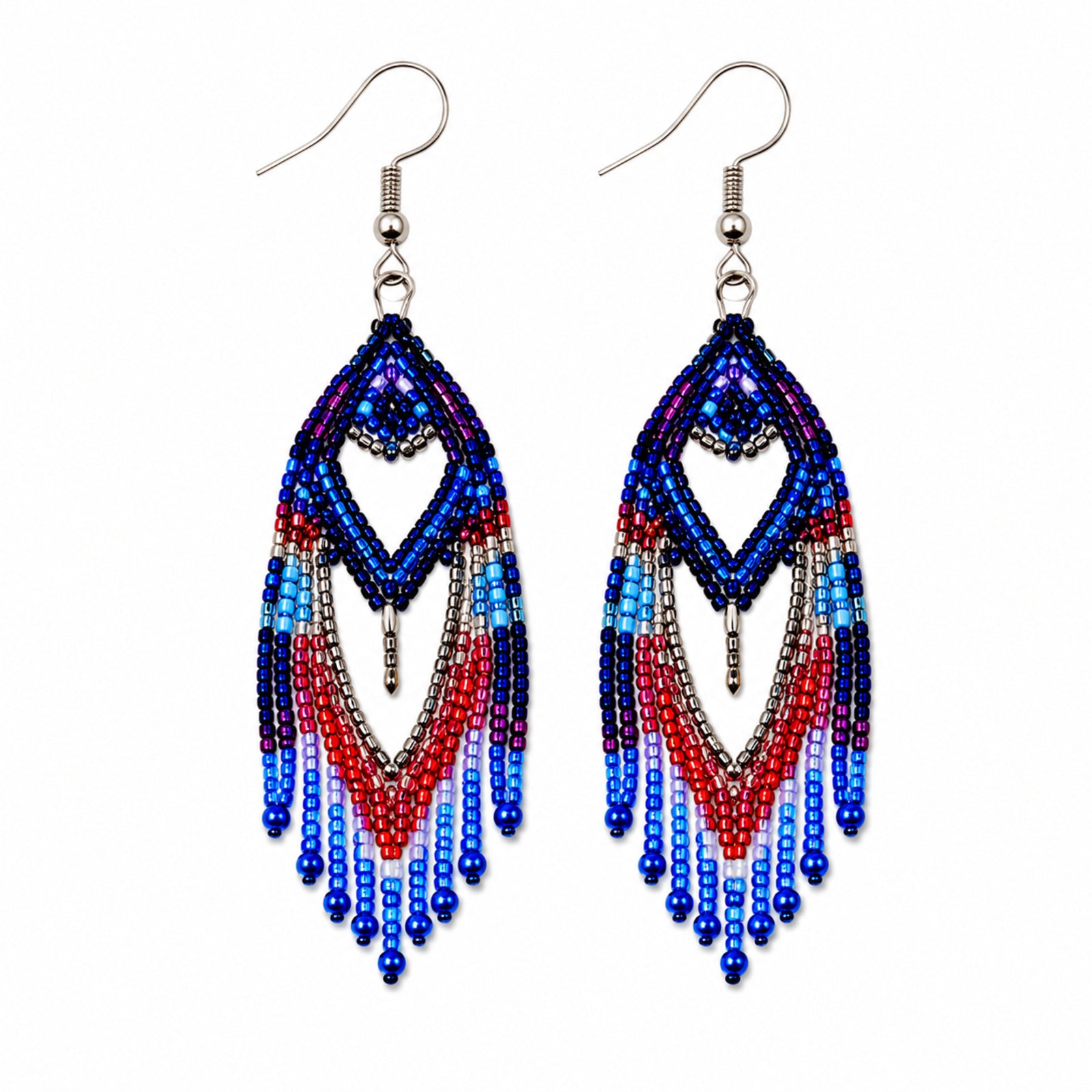 Ocean Grace Handcrafted Beaded Necklace Set
