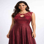 Women's Elegant Embellished Party Gown