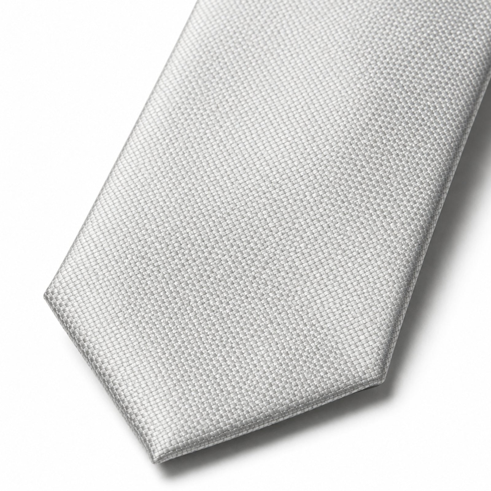 Elegant Silver Tie