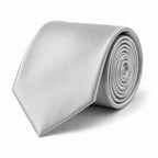 Elegant Silver Tie