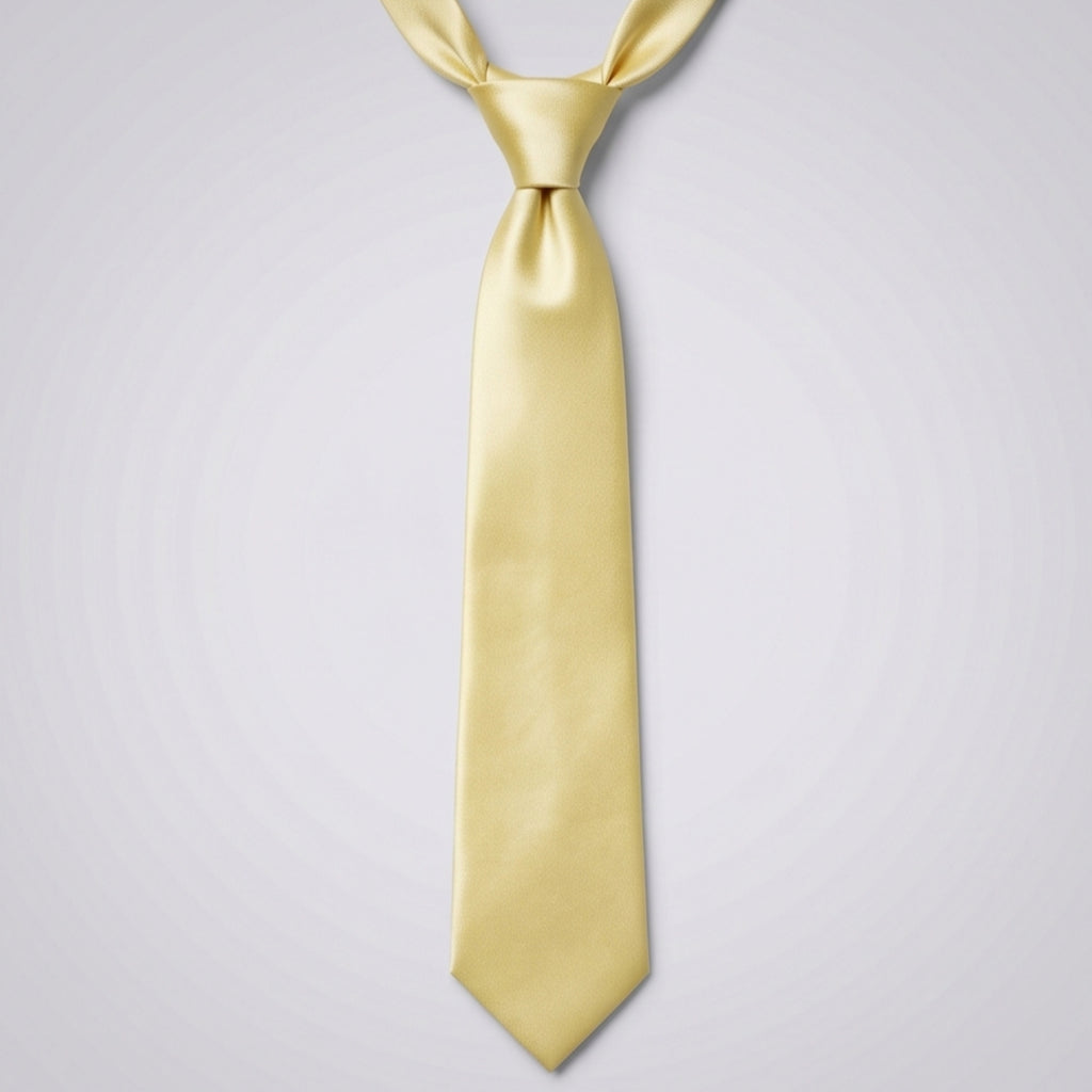 Timeless Cream Yellow Tie