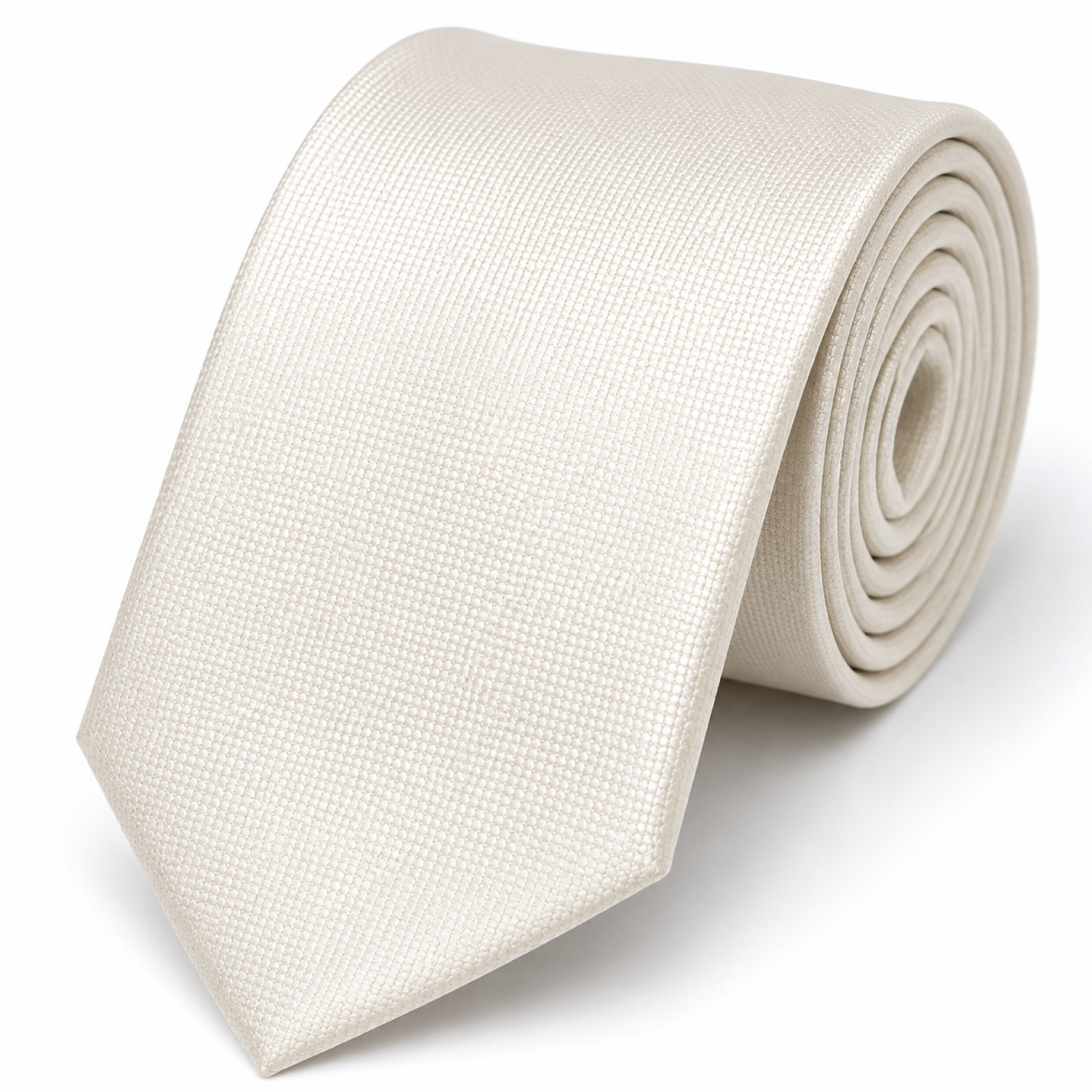 Men's Modern Silver Tie