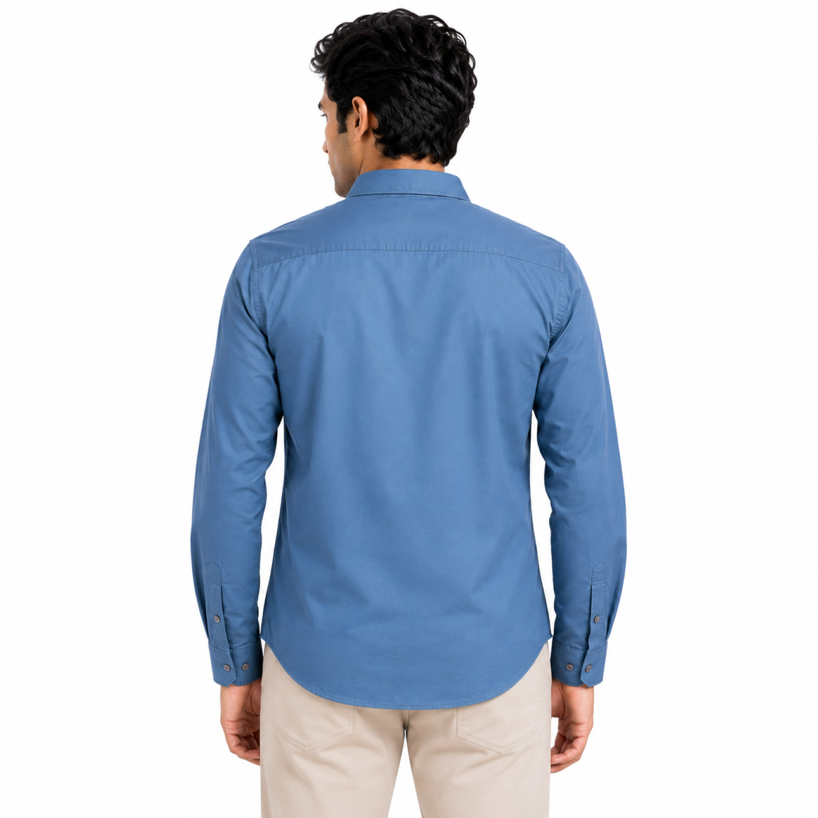 Men's Ocean Teal Classic Formal Cotton Shirt
