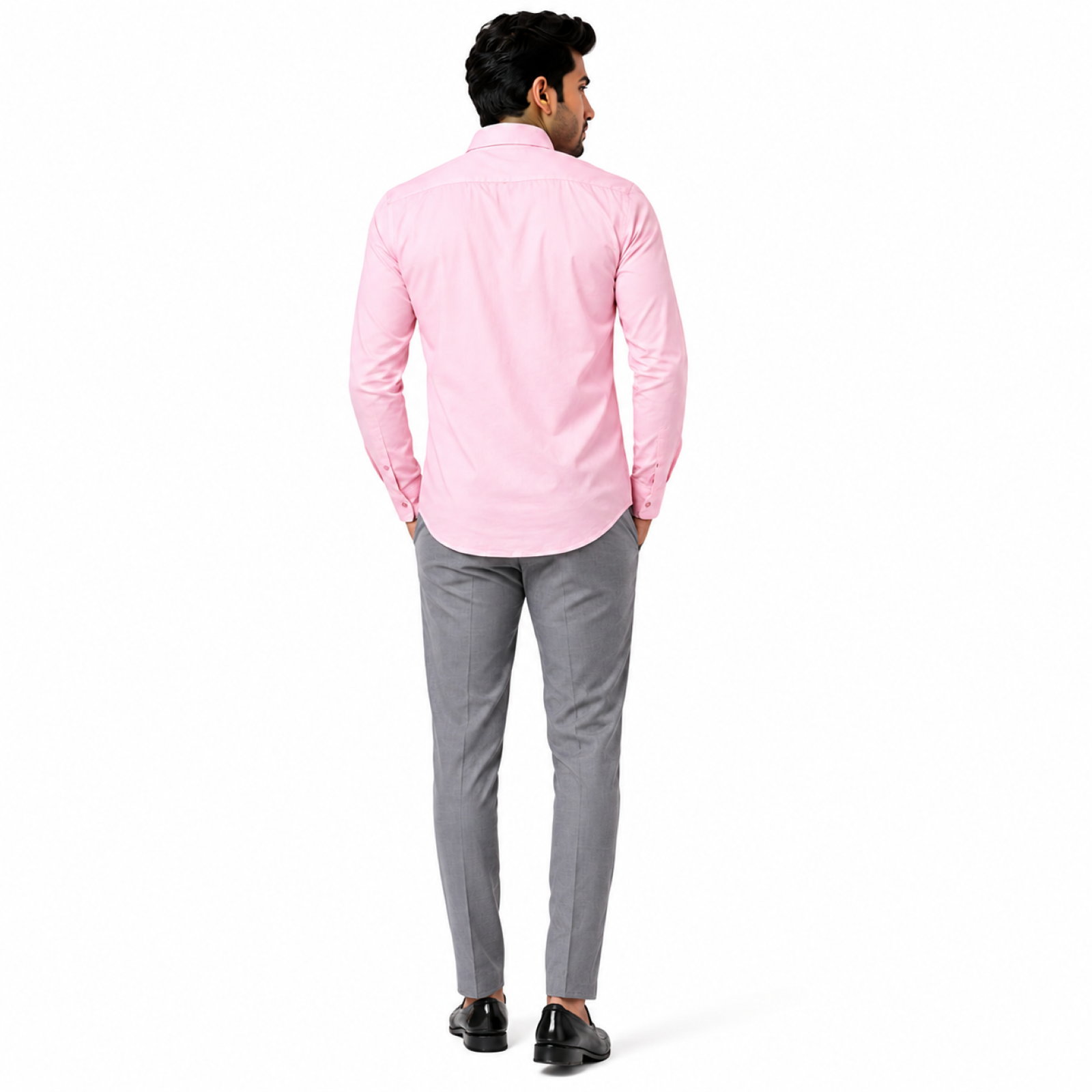 Men's Blush Pink Executive Office Formal Shirt