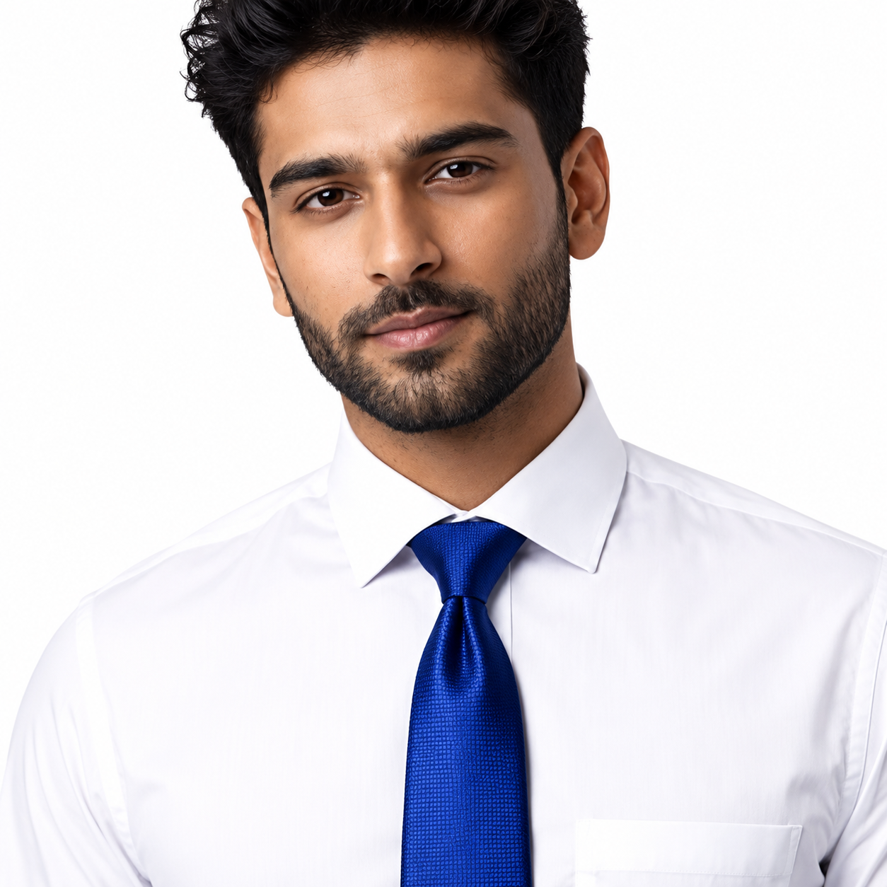 Modern Royal Blue Tie