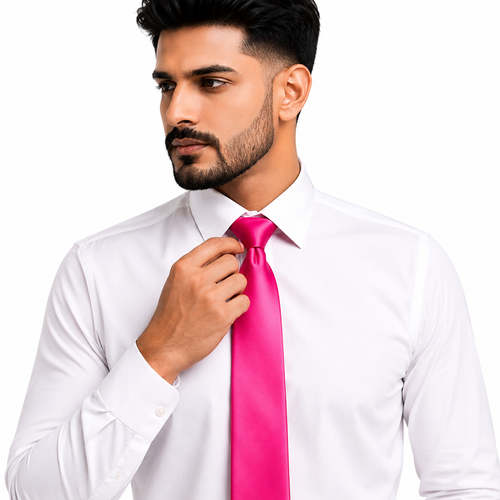 Magenta Tie