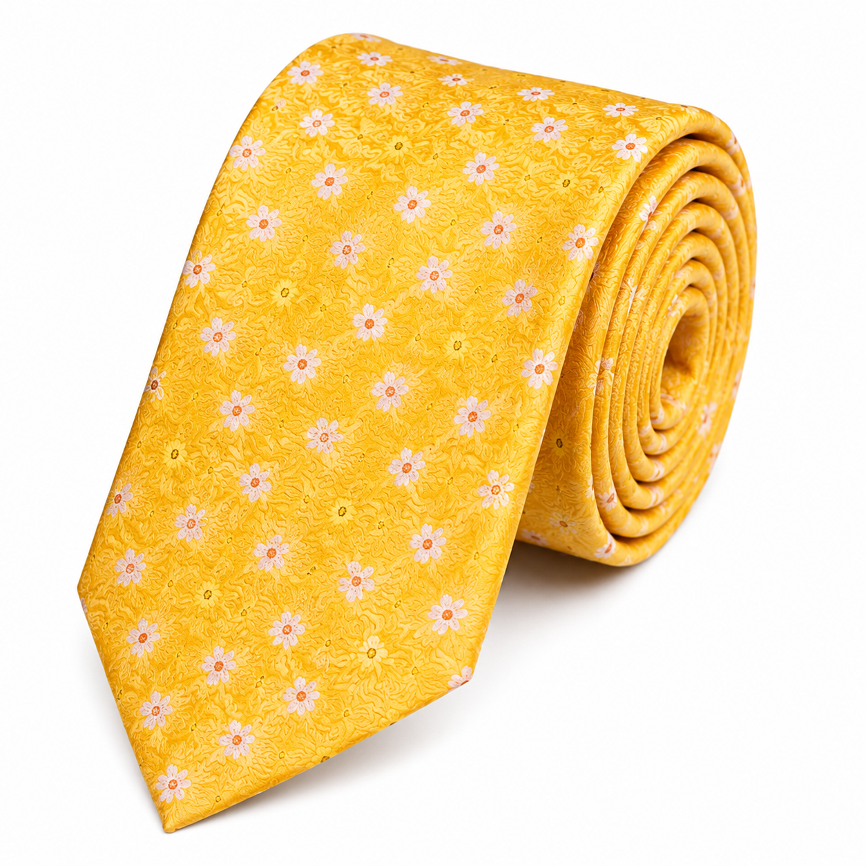 Yellow Bloom Tie