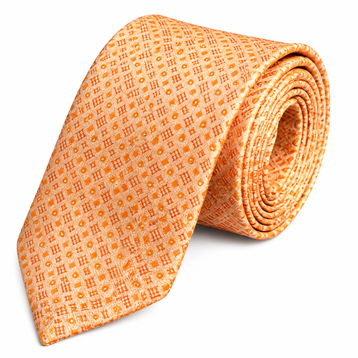 Orange Classic Tie