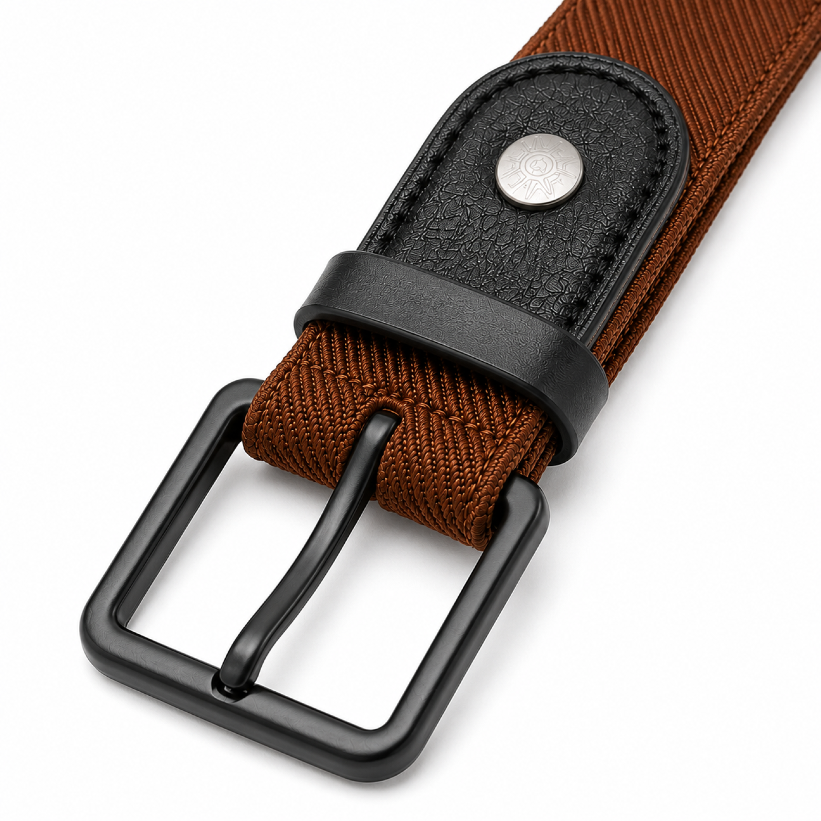 Men's TerraFlex Light Brown Casual Canvas Belt