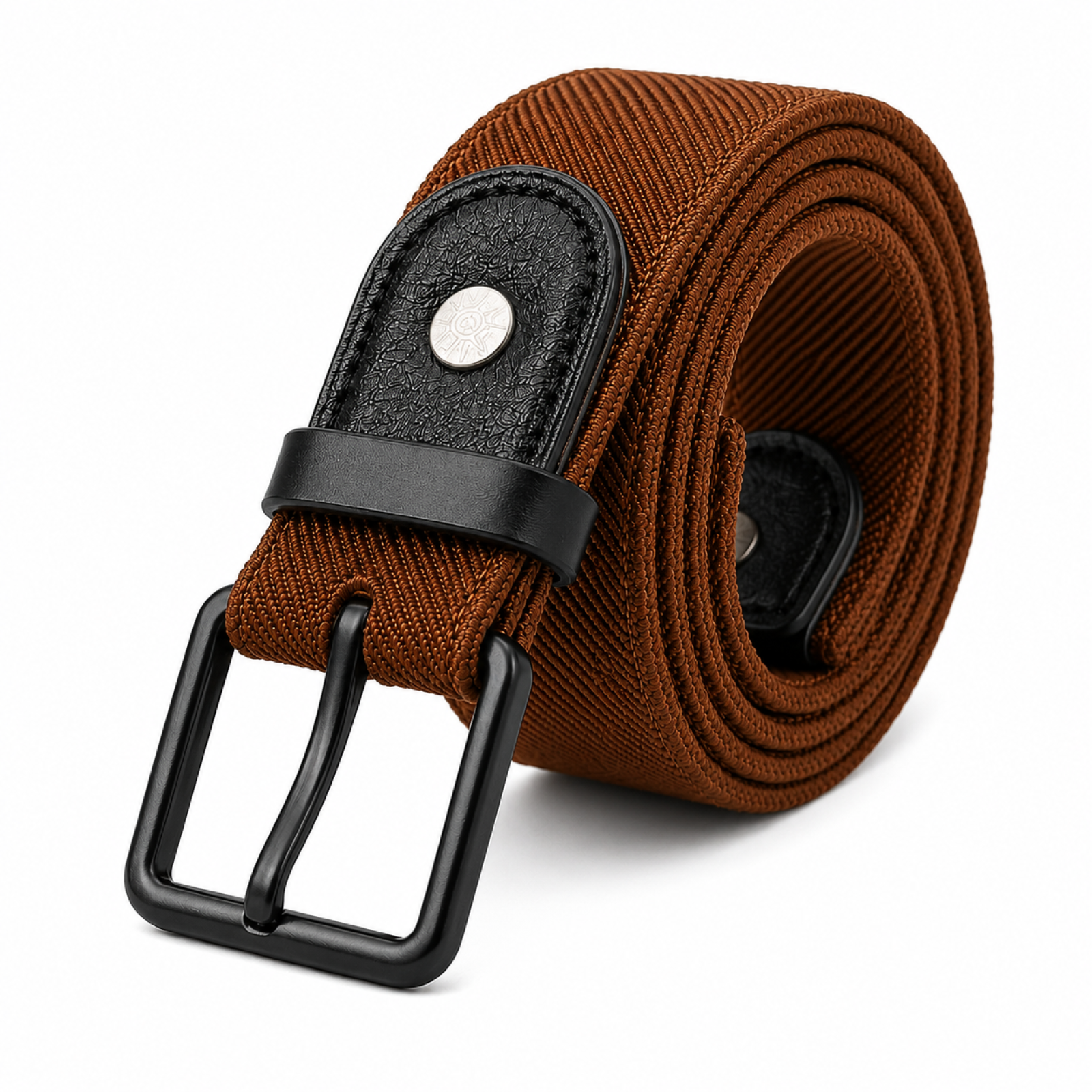 Men's TerraFlex Light Brown Casual Canvas Belt