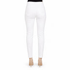 Women's Arctic Edge Slim Fit White Trousers